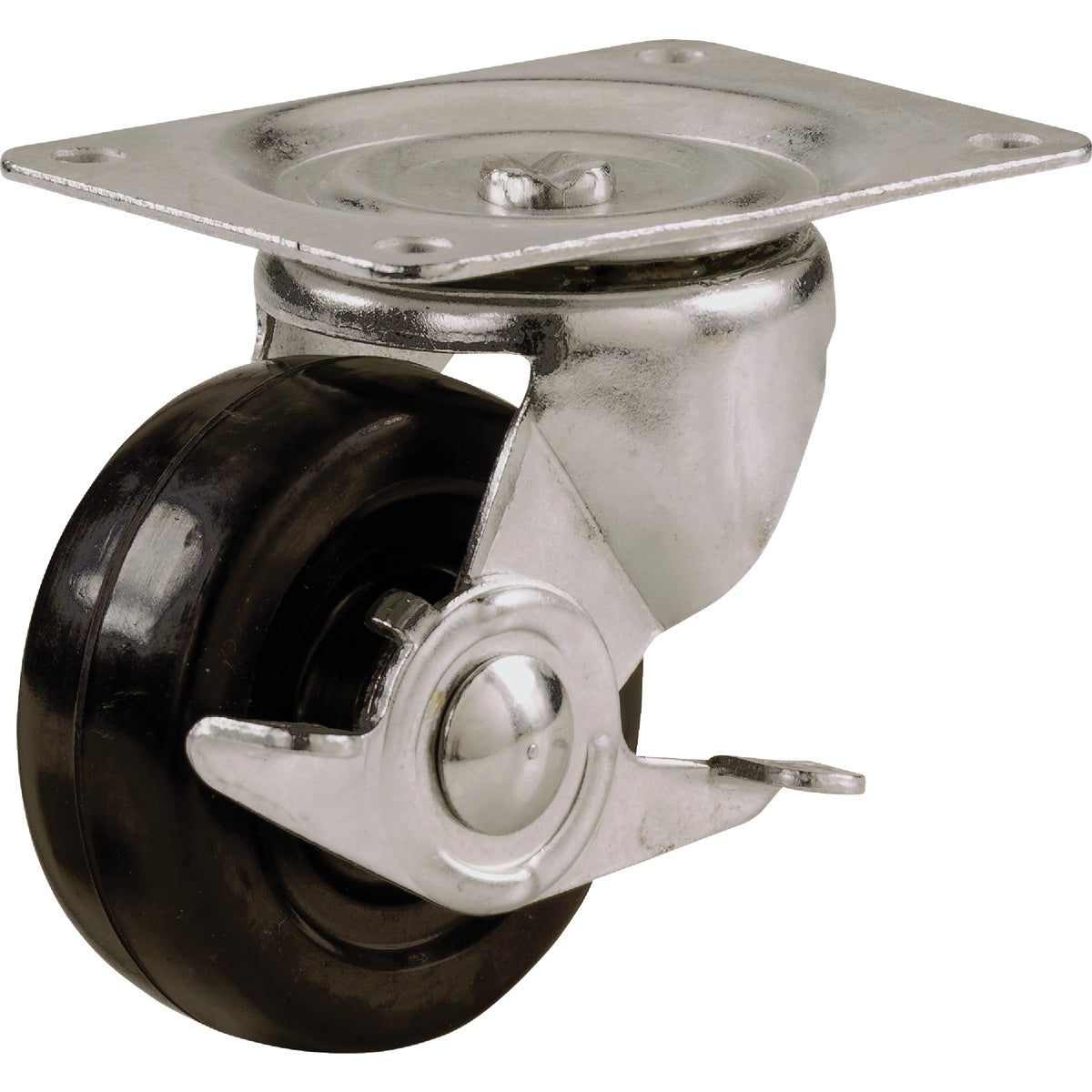 5" RUBBER SP CASTER - 9788 by Shepherd Hardware