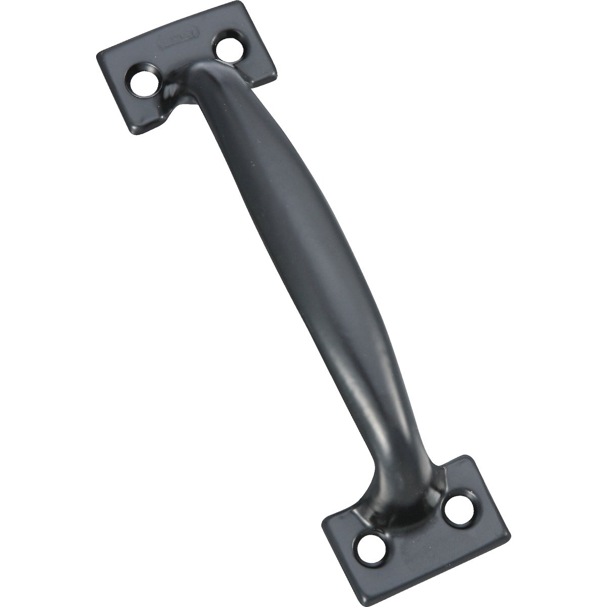 6-1/2" BLK DOOR PULL - N116699 by National Mfg Co