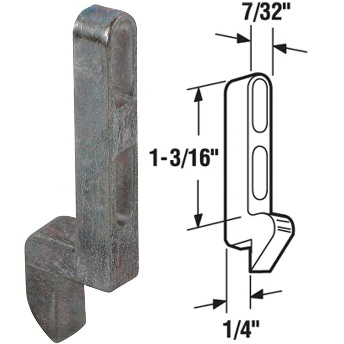 SCREEN DOOR STRIKE - 1207-M by Prime Line Products