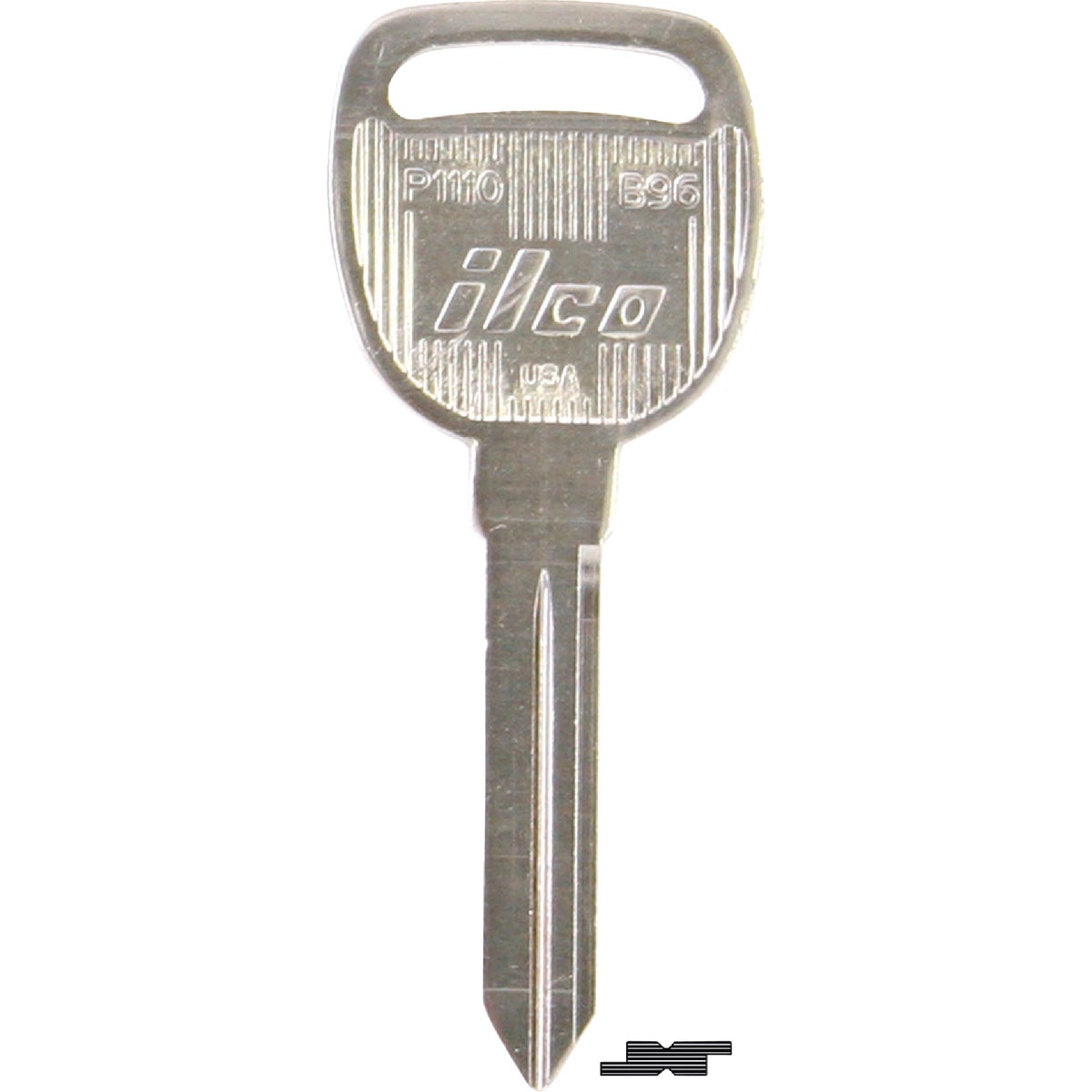 B96 GM AUTO KEY - P1110 by Ilco Corp