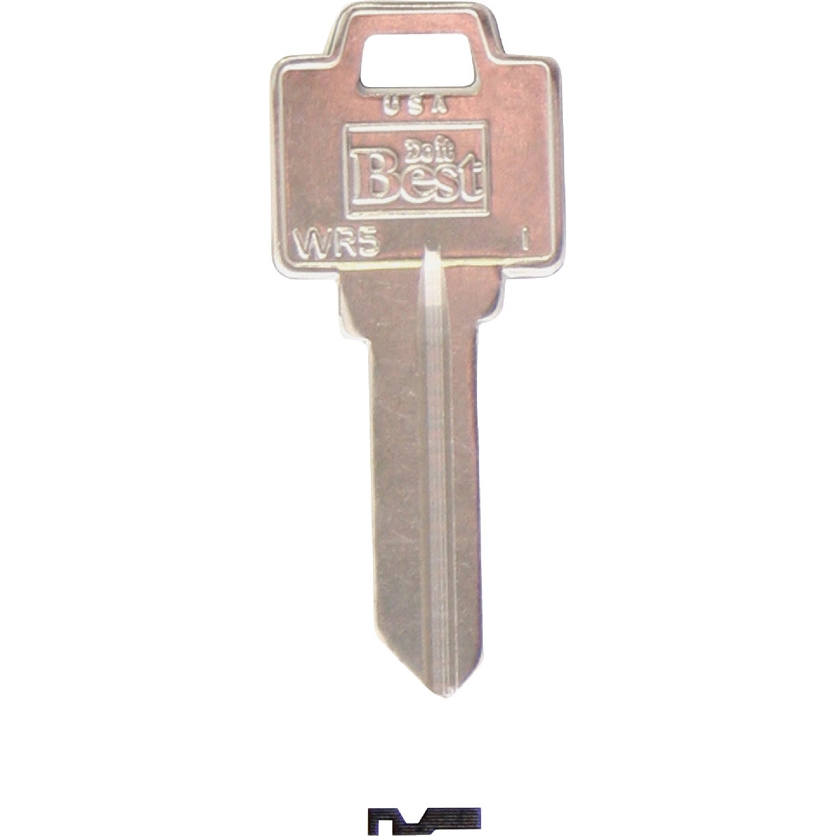 WR5 DIB WEISER DOOR KEY - N1054WB DIB by Ilco Corp