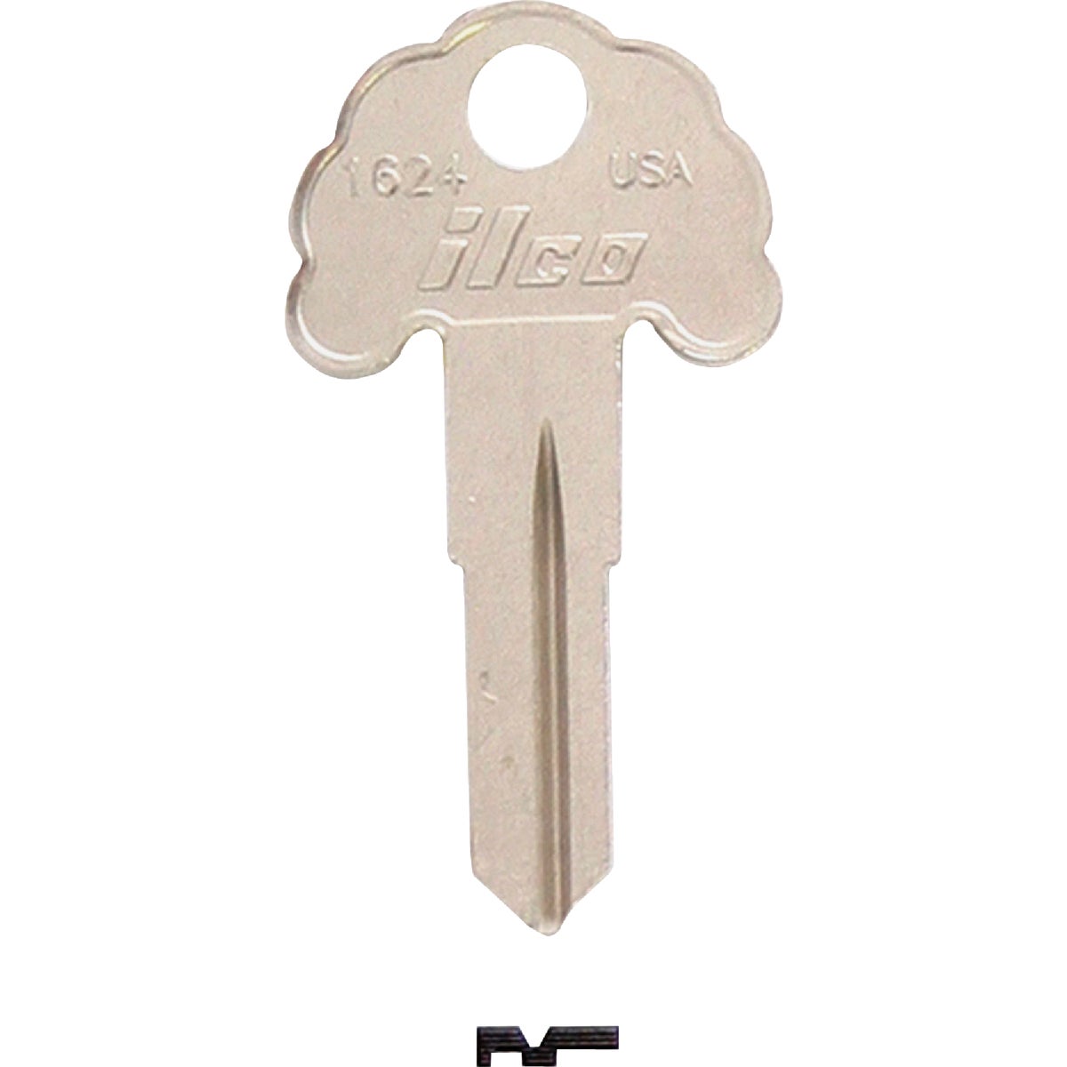 1624 CAM LOCK KEY - 1624 by Ilco Corp