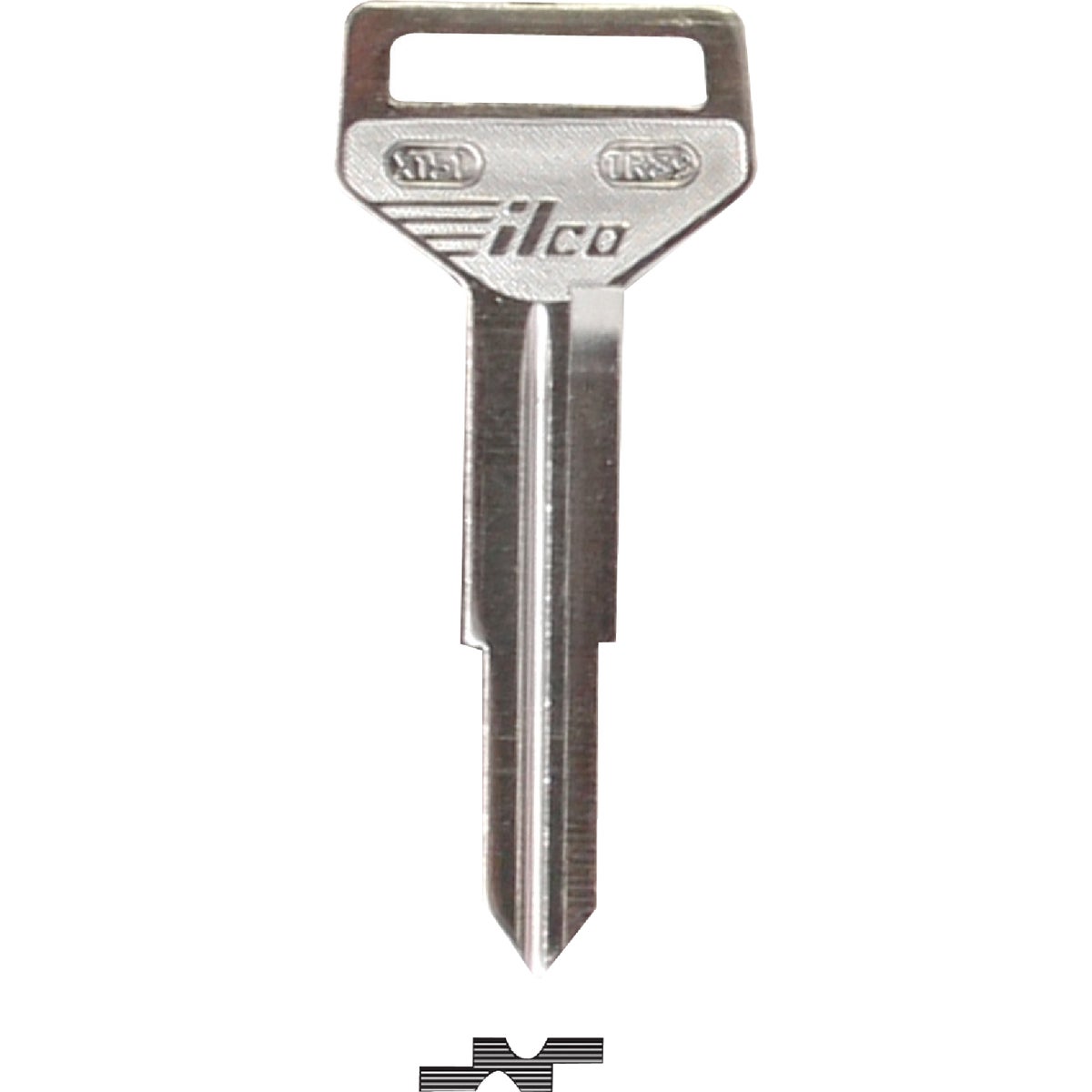 TR39 TOYOTA AUTO KEY - X151 by Ilco Corp