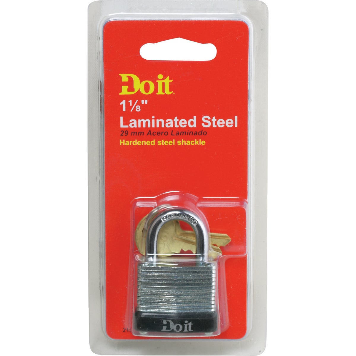 1-1/8" LAMINATED PADLOCK - 1807DDIB by Master Lock Company