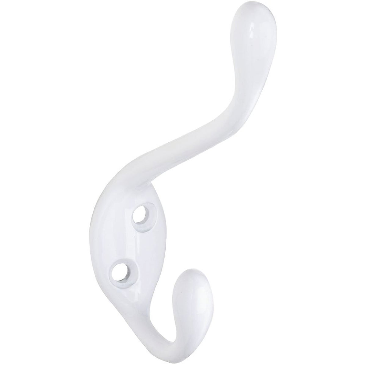 WHT COAT & HAT HOOK - N331058 by National Mfg Co