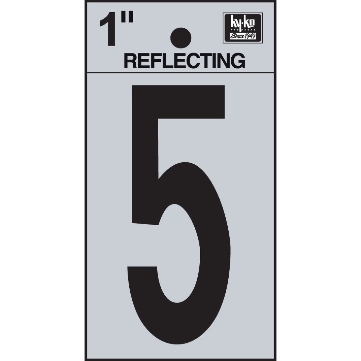 1" REFLECT NUMBER 5 - RV15-5 by Hy Ko Prods Co