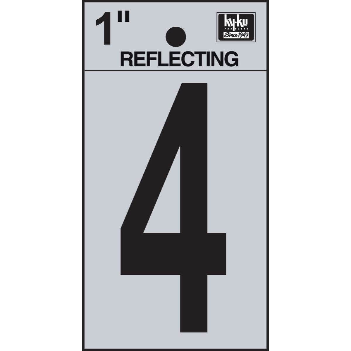 1" REFLECT NUMBER 4 - RV15-4 by Hy Ko Prods Co