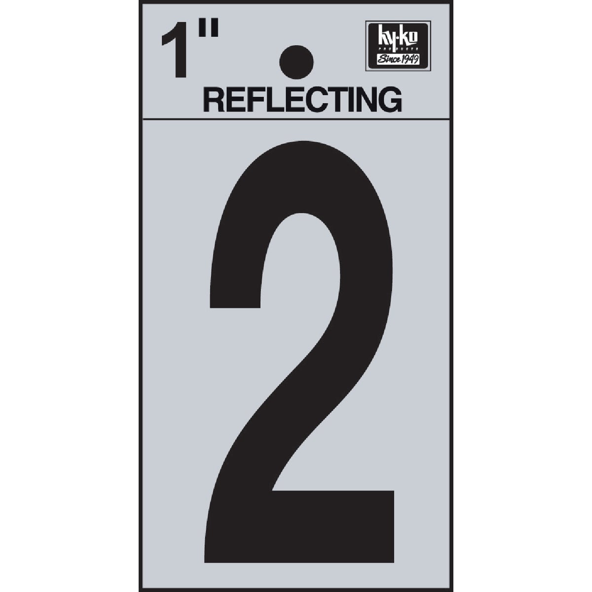 1" REFLECT NUMBER 2 - RV15-2 by Hy Ko Prods Co