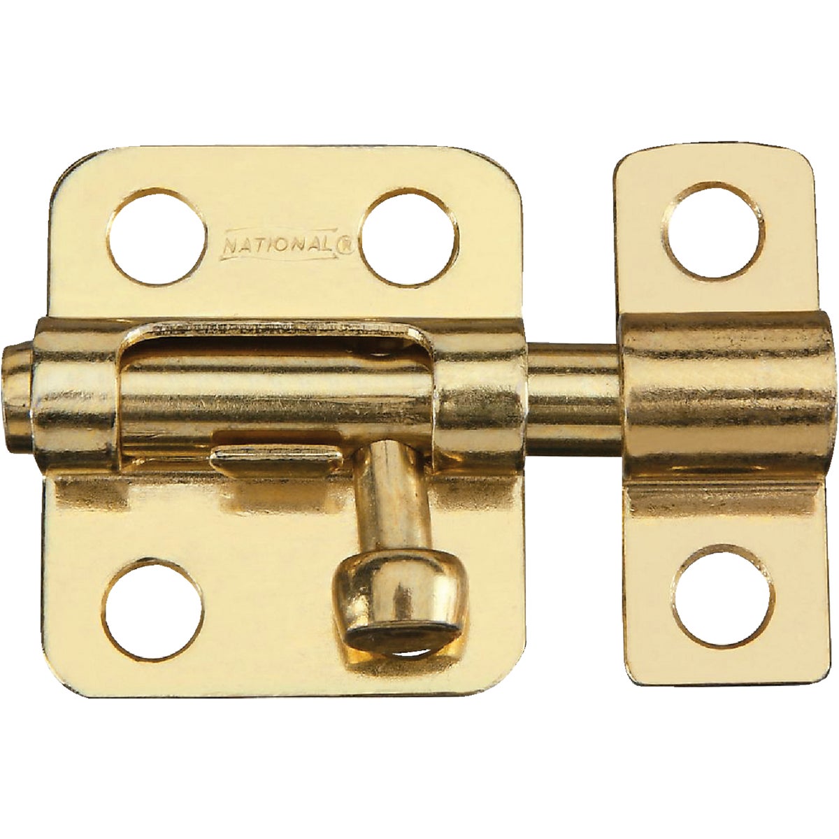 2" BRS WINDOW BOLT - N151266 by National Mfg Co