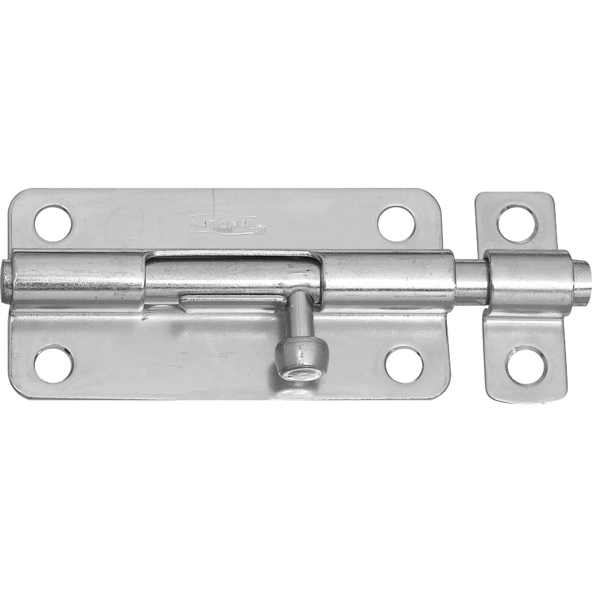 4" ZN BARREL BOLT - N151654 by National Mfg Co