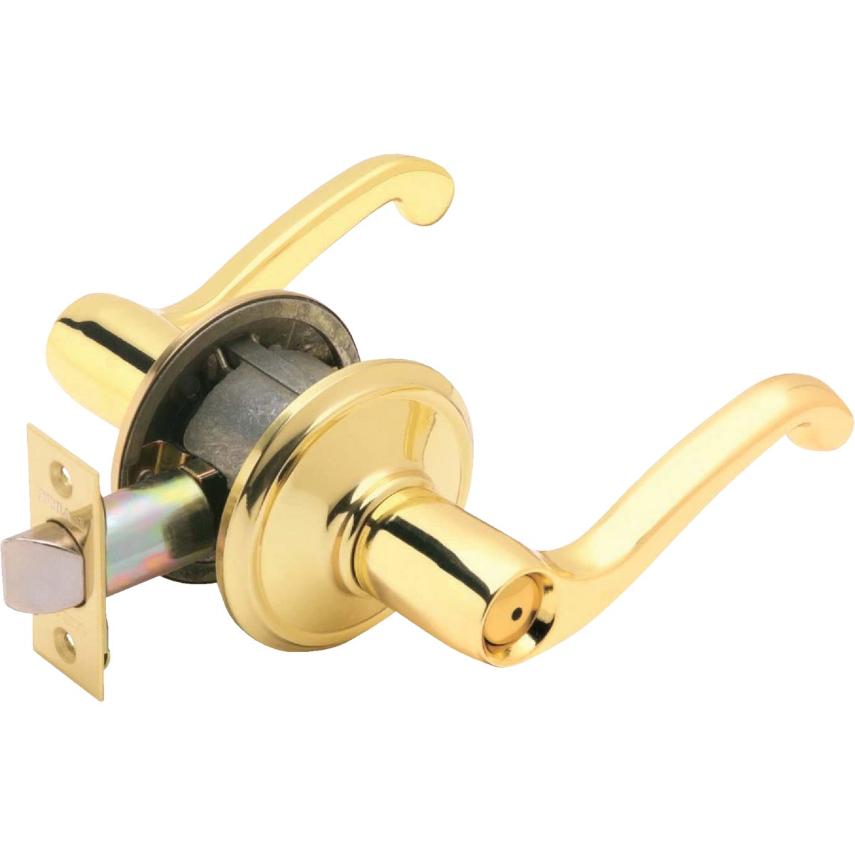 PB FLAR PRIVACY LEVER BX - F40FLA605 by Schlage Lock Co