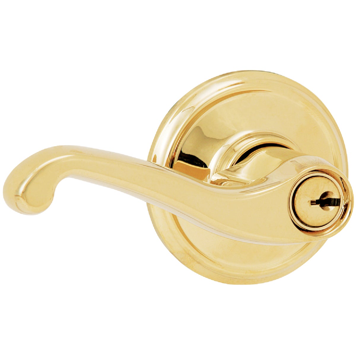 PB FLAIR ENTRY LEVER - F51VFLA505 by Schlage Lock Co