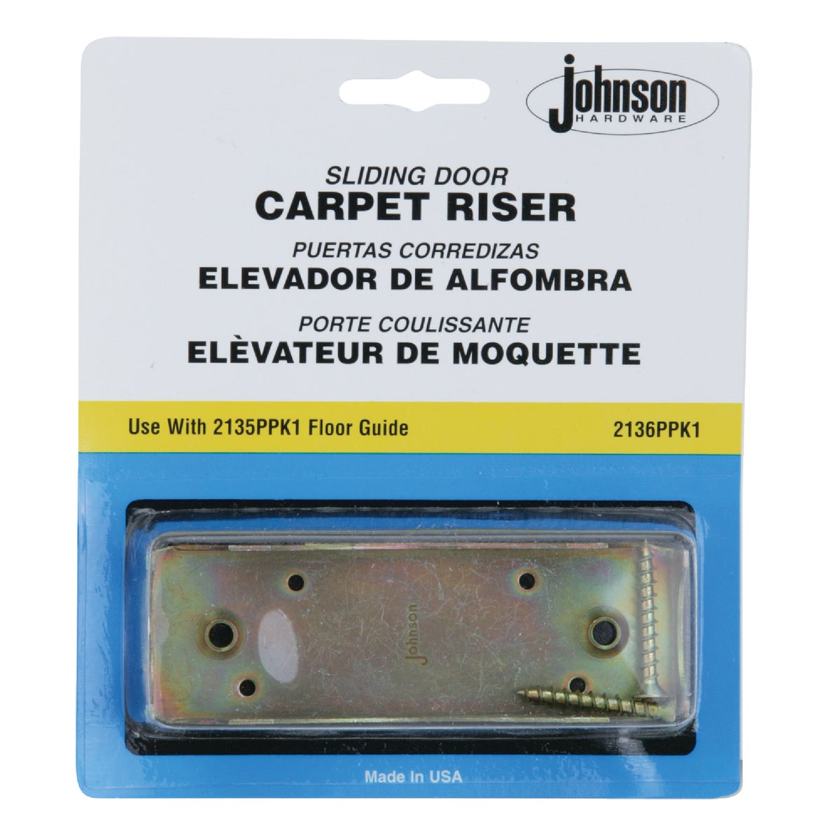 CARPET RISER - 2136PPK1 by Johnson Products