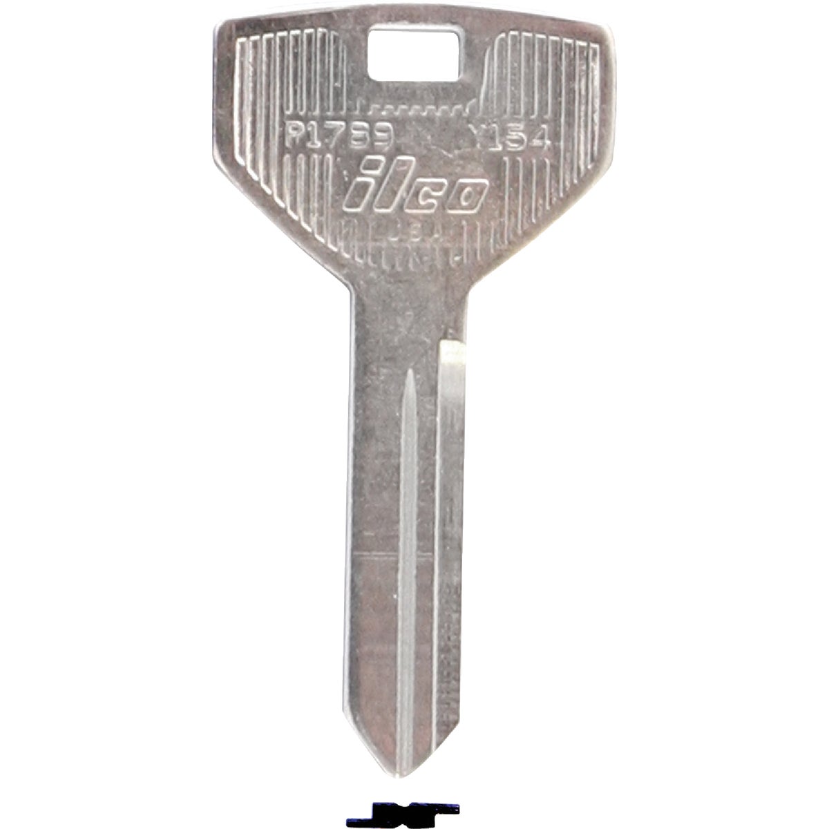 Y154 CHRYSLER AUTO KEY - P1789 by Ilco Corp