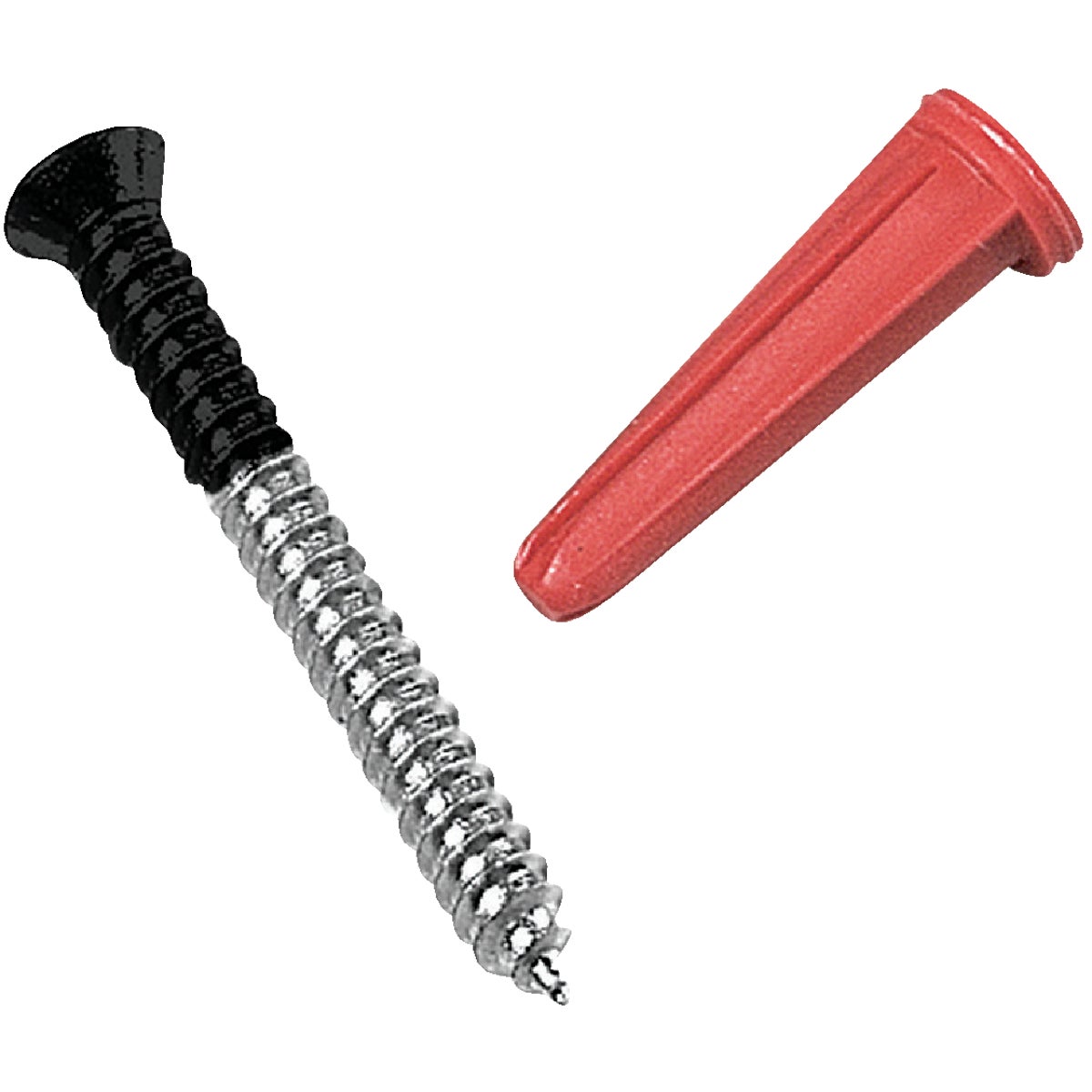 Knape & Vogt BLACK SCREWS AND ANCHORS 8088DP-BLK