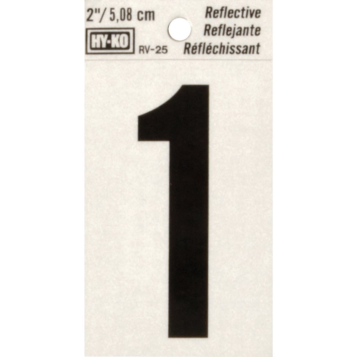 2" REFLECT NUMBER 1 - RV-25/1 by Hy Ko Prods Co