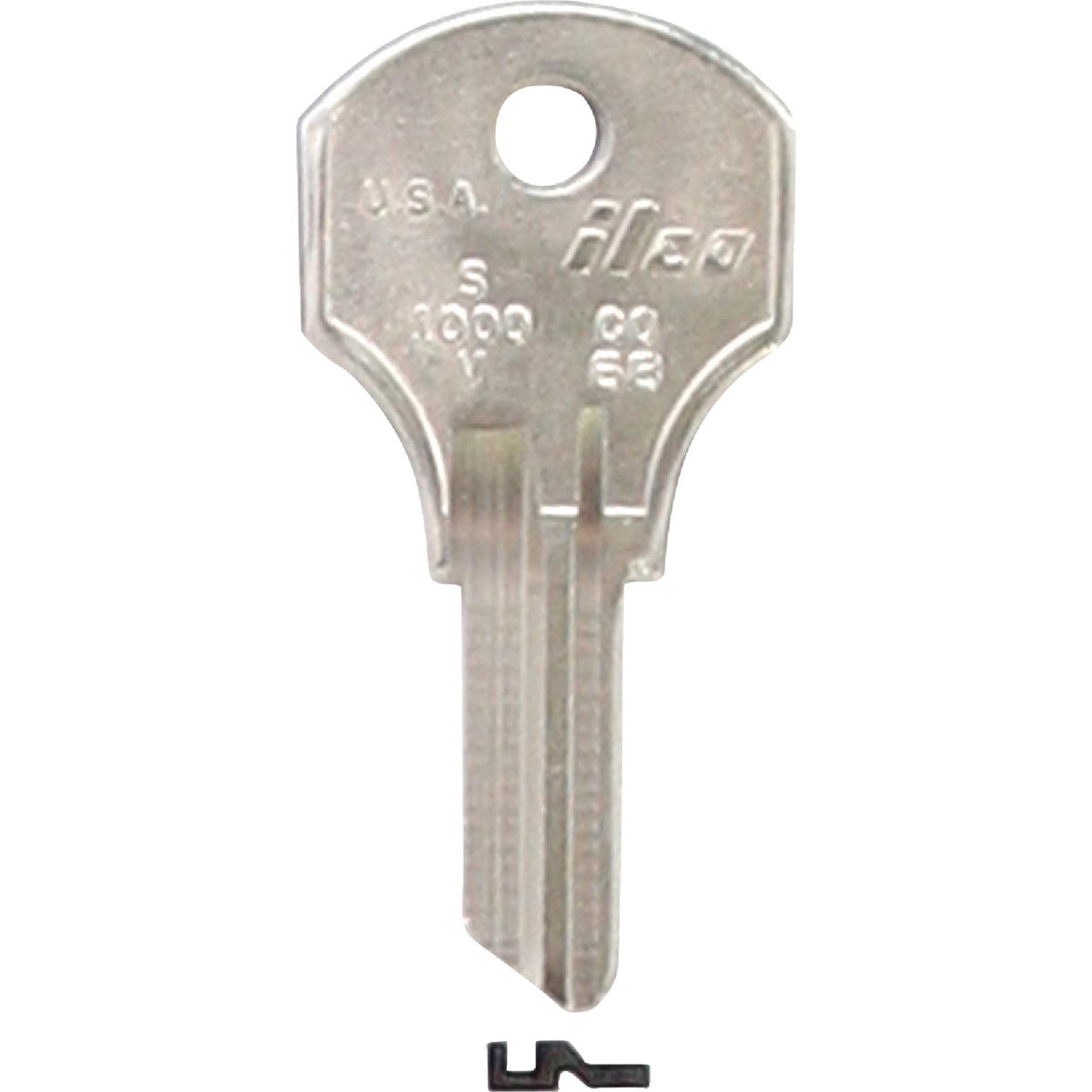 CO68 CORBIN CABINET KEY - S1000V by Ilco Corp