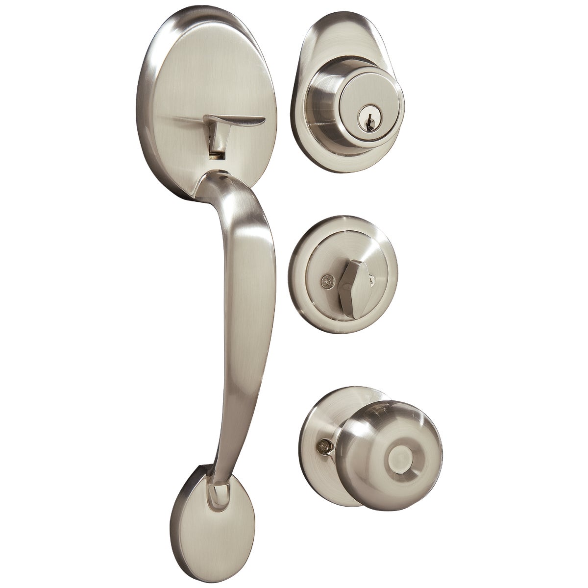 SN CP 1/2RND HANDLESET - 70710/5287SN CP by Do it Best