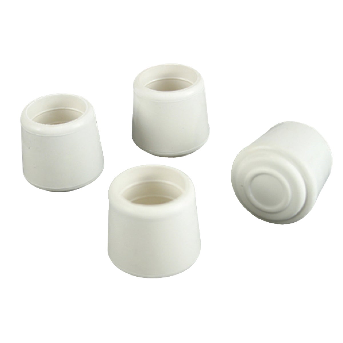 1" WHITE RUBBER TIPS - 94400 by Magic Sliders