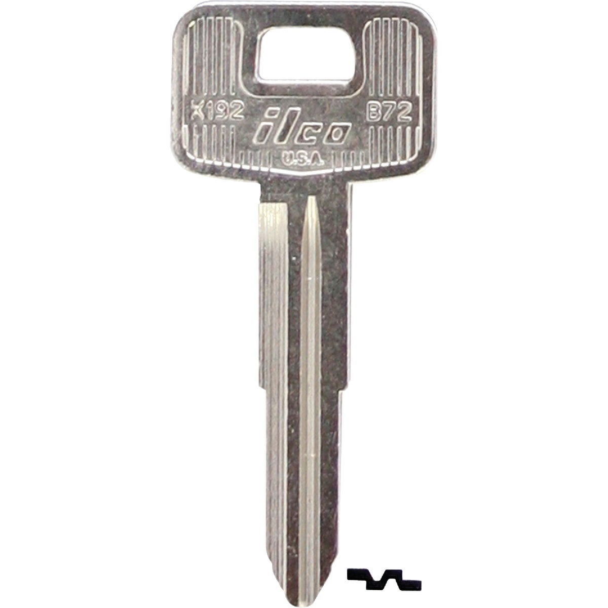 B72 GM AUTO KEY - X192 by Ilco Corp