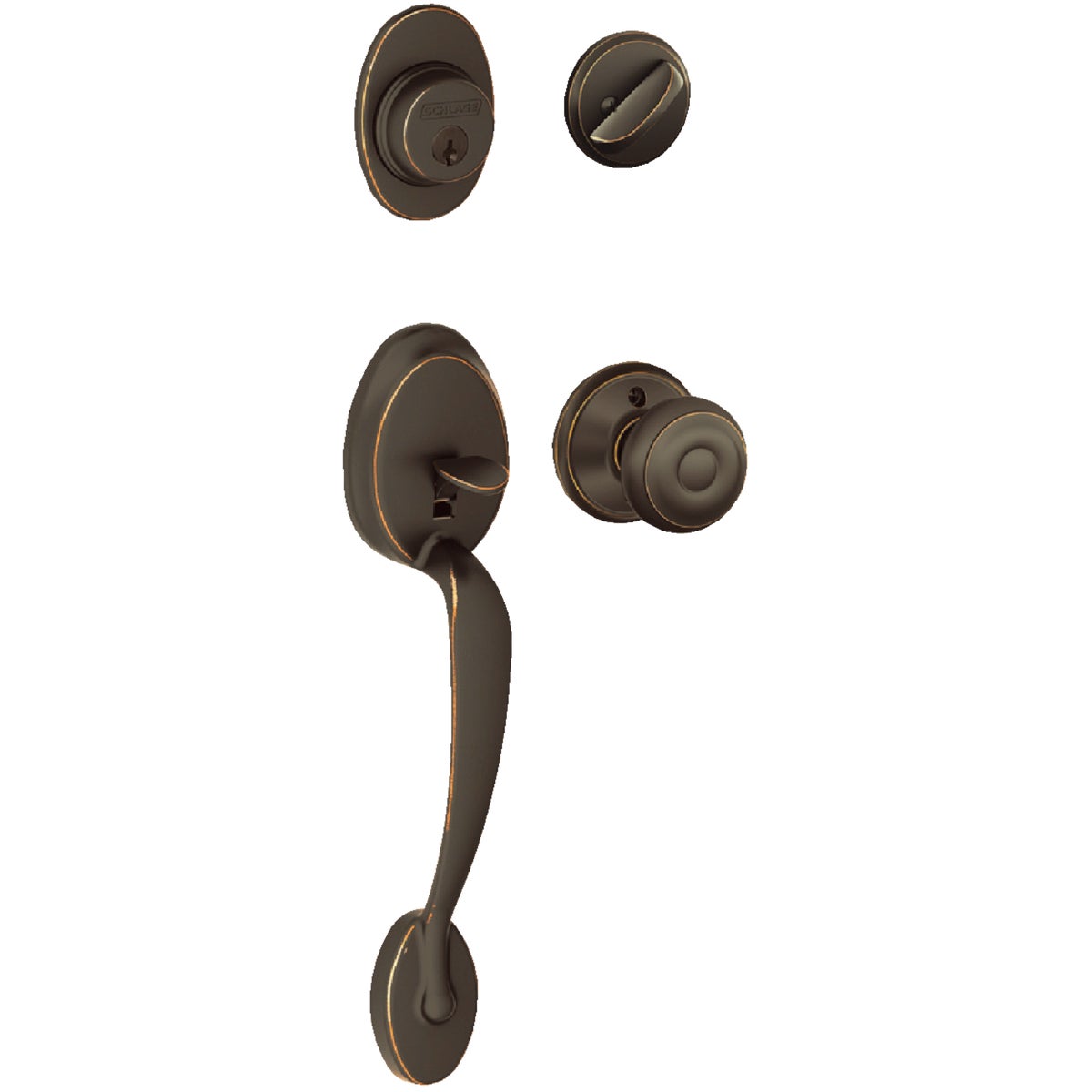 ABRZ PLYMOUTH HANDLESET - F60VPLYXGEO716 by Schlage Lock Co