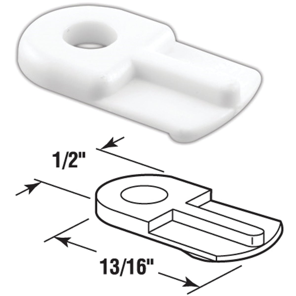 NYLON WIND SCREEN CLIP - 182931 by Prime Line Products