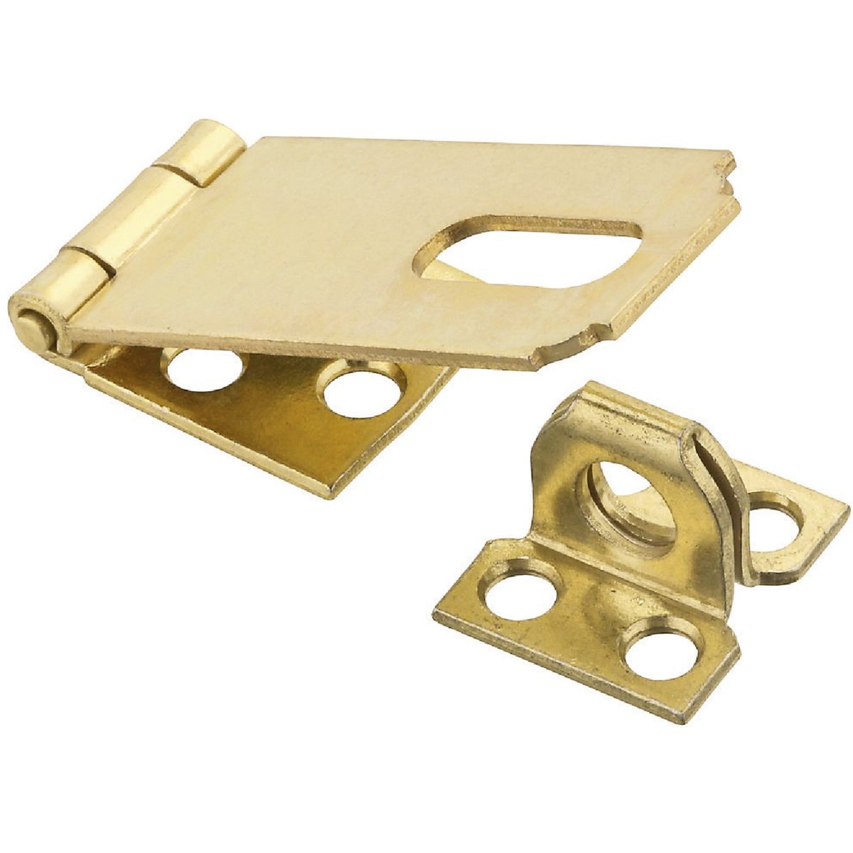 2-1/2" BRS SAFETY HASP - N102178 by National Mfg Co