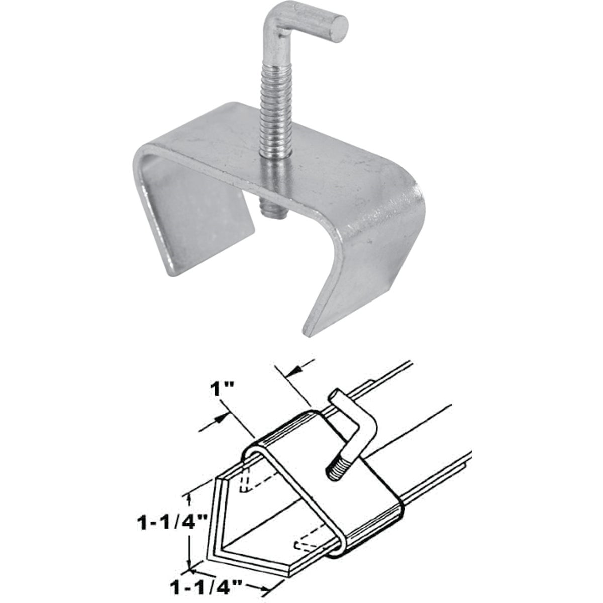 1-1/4" BEDFRM RAIL CLAMP - 241948 by Prime Line Products