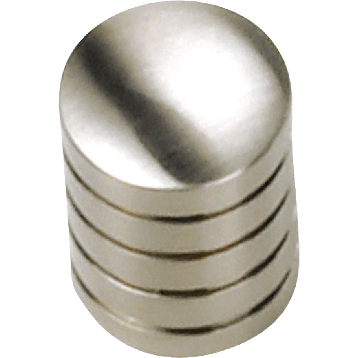 5/8" BRSH STN NKL KNOB - 26259 by Laurey Co