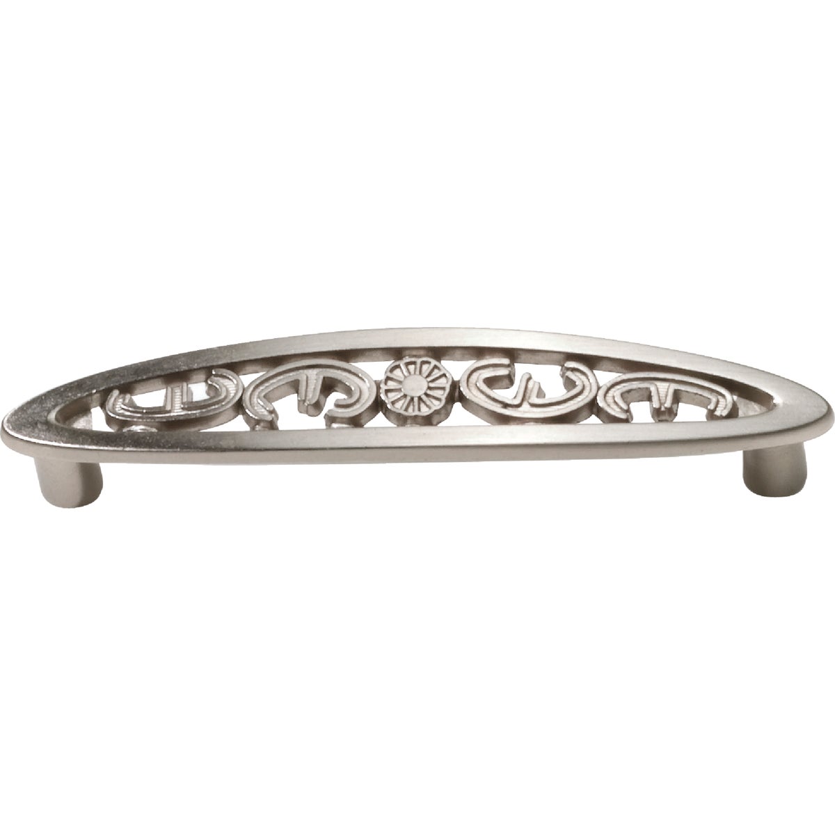 3" SATIN CHROME PULL - 79139 by Laurey Co