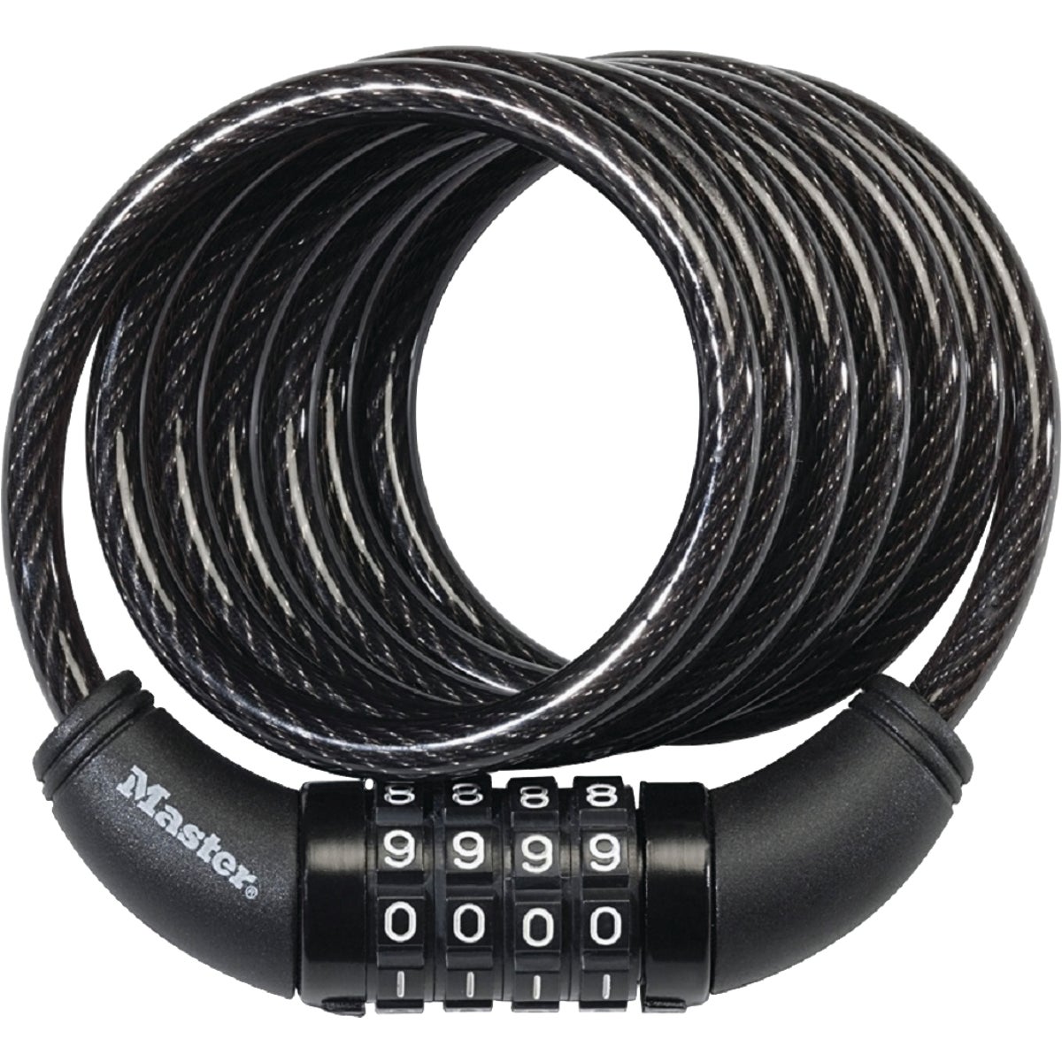 5' BLACK BIKE LOCK - CL-411-BK by Wordlock
