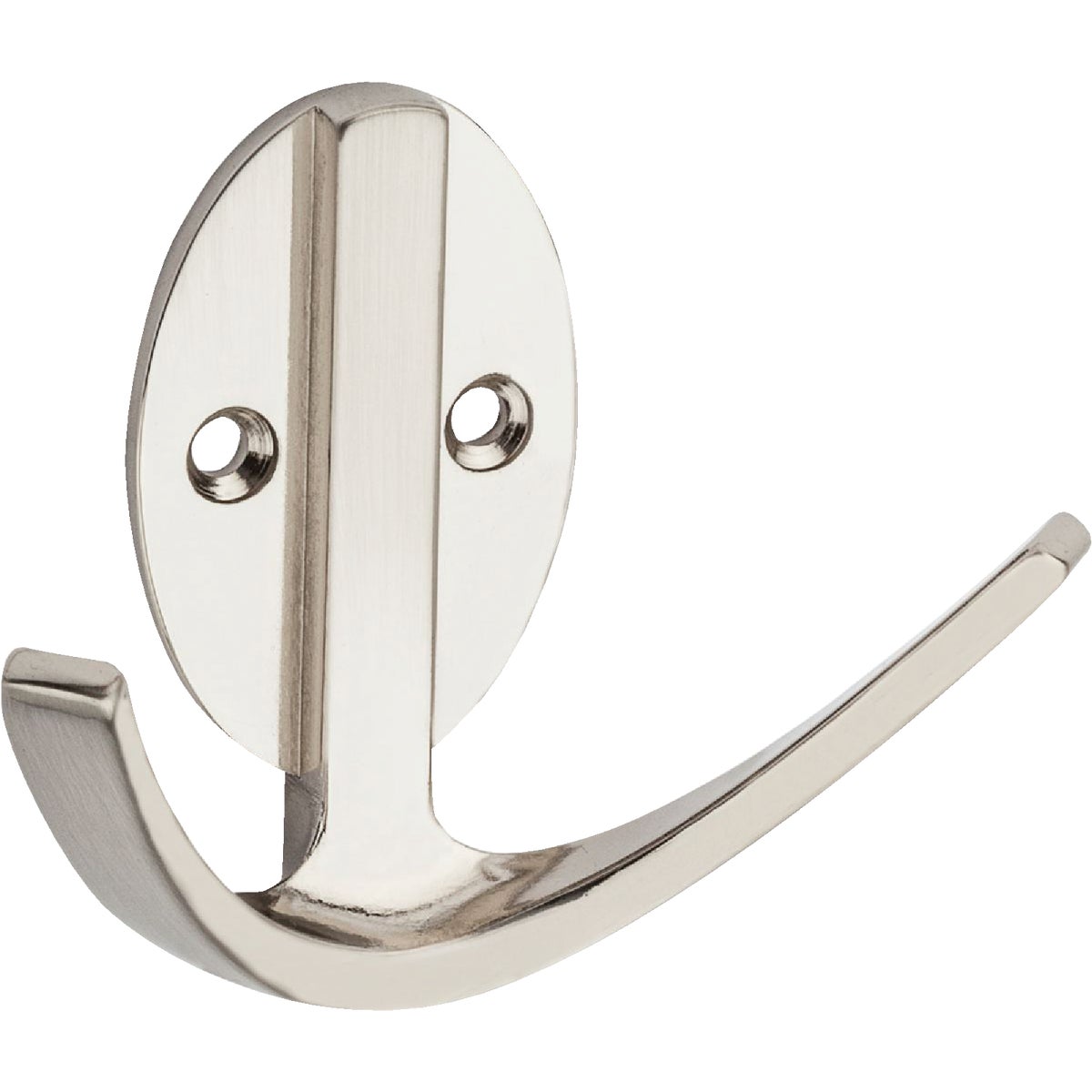 3" SN DOUBLE ROBE HOOK - N807032 by National Mfg Co