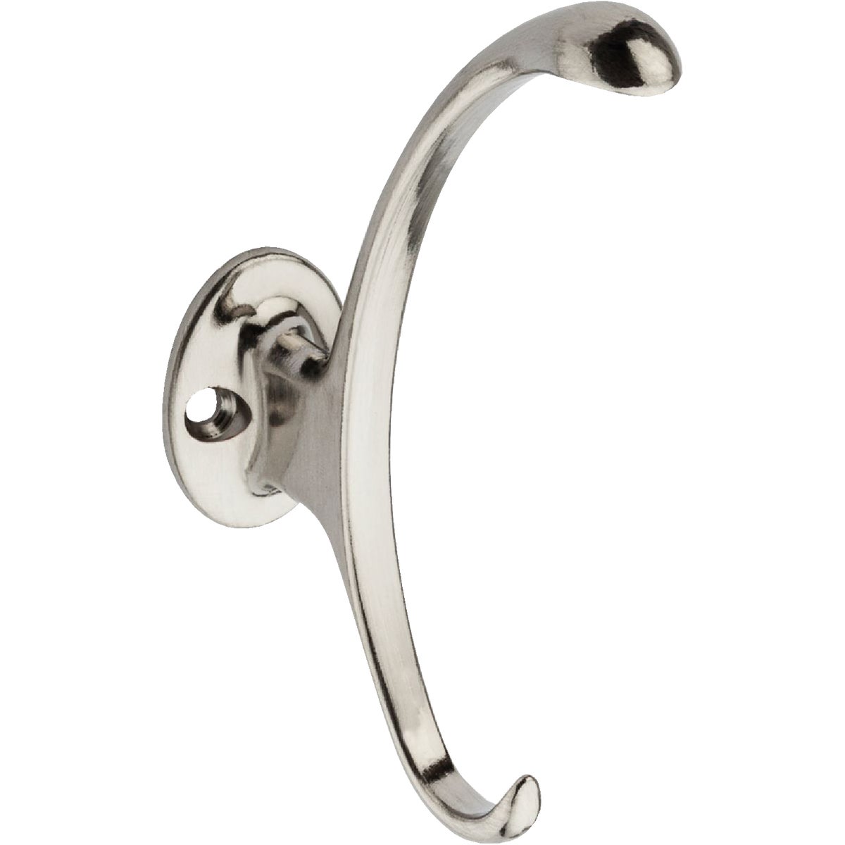 5" Satin Nickel Garment Hook - N806802 by National Mfg Co
