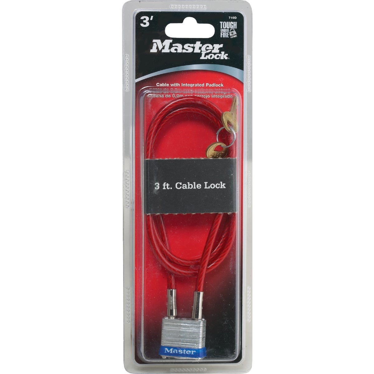 PADLOCK CABLE - 719D by Master Lock Company