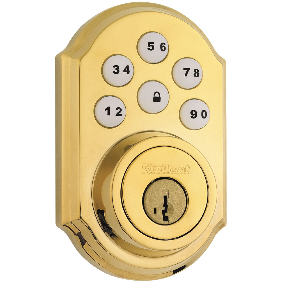 PB SMARTCODE DEADBOLT - 909 L03 SMT CP by Kwikset