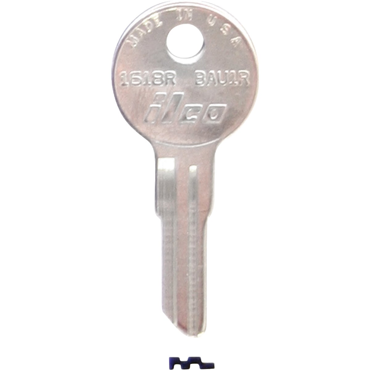 BAU1R BAUER CABINENT KEY - 1618R by Ilco Corp