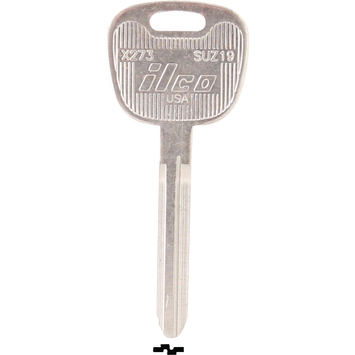 SUZ19 SUZUKI CYCLE KEY - X273 by Ilco Corp