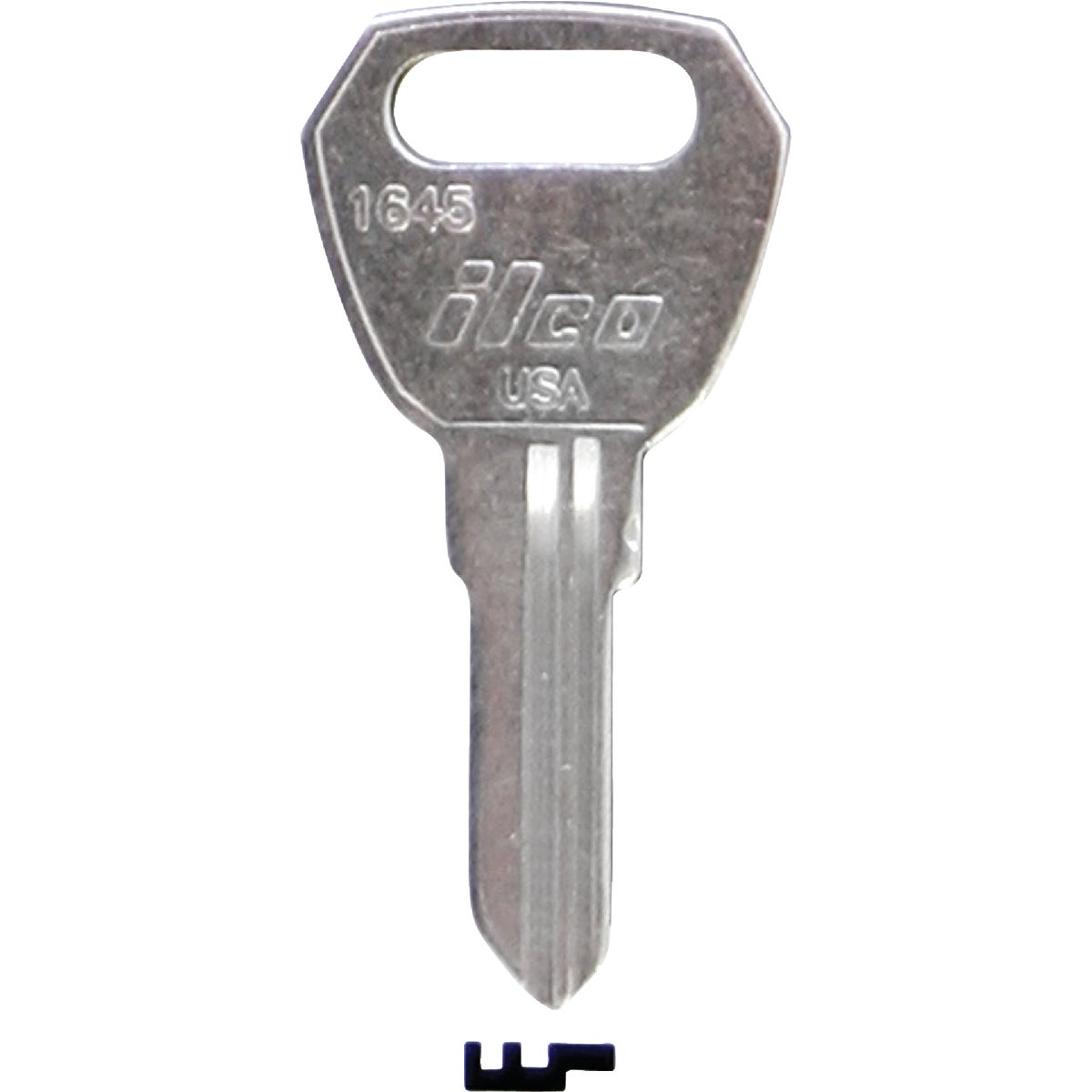 1645 FULTON HITCH KEY - 1645 by Ilco Corp