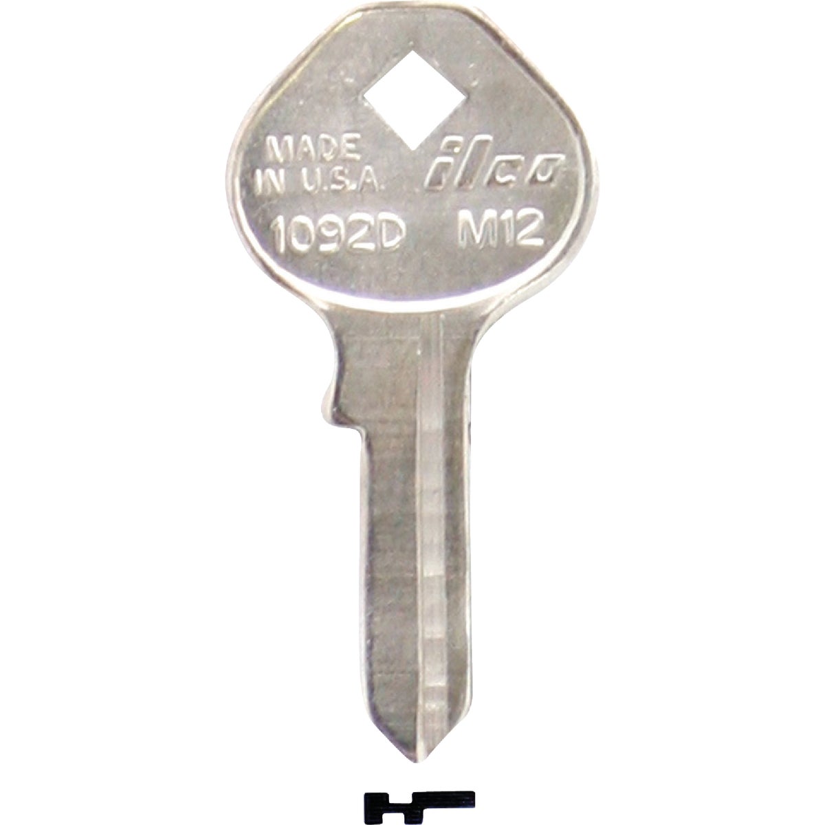 M12 MASTER PADLOCK KEY - 1092D by Ilco Corp