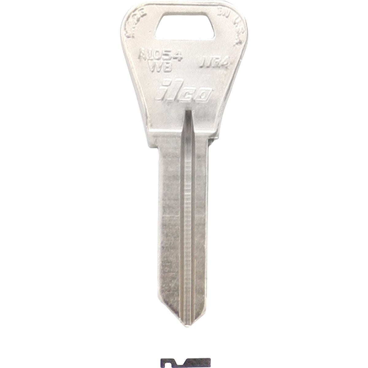 WR4 WEISER DOOR KEY - A1054WB by Ilco Corp