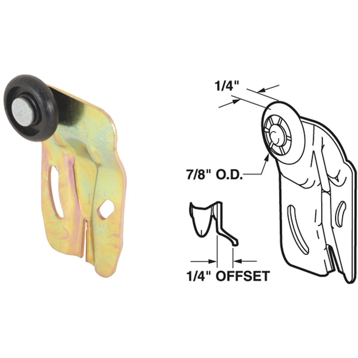 FRONT BI-PASS HANGER - 16257-F by Prime Line Products