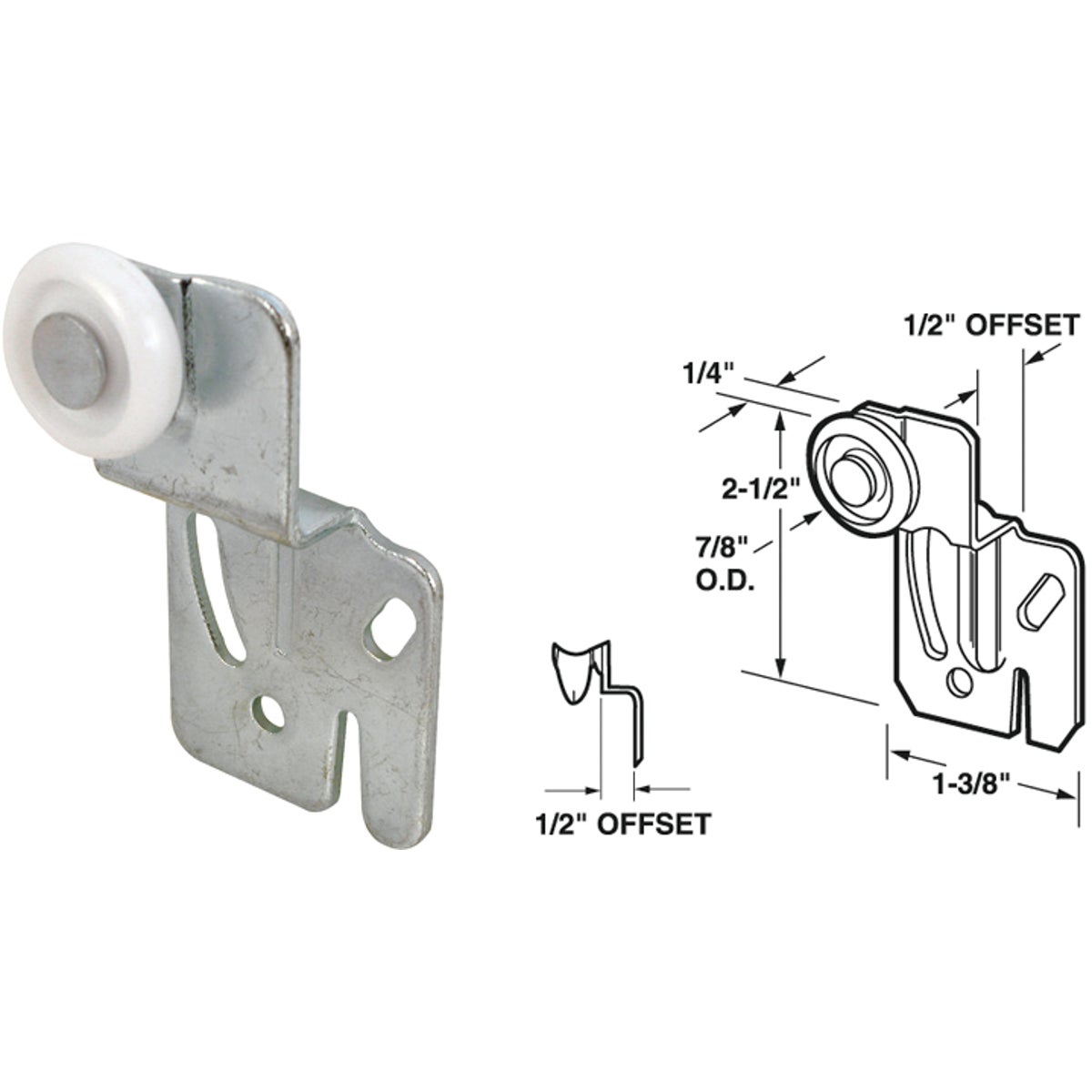 SINGLE WHEEL HANGER - 16216-B by Prime Line Products