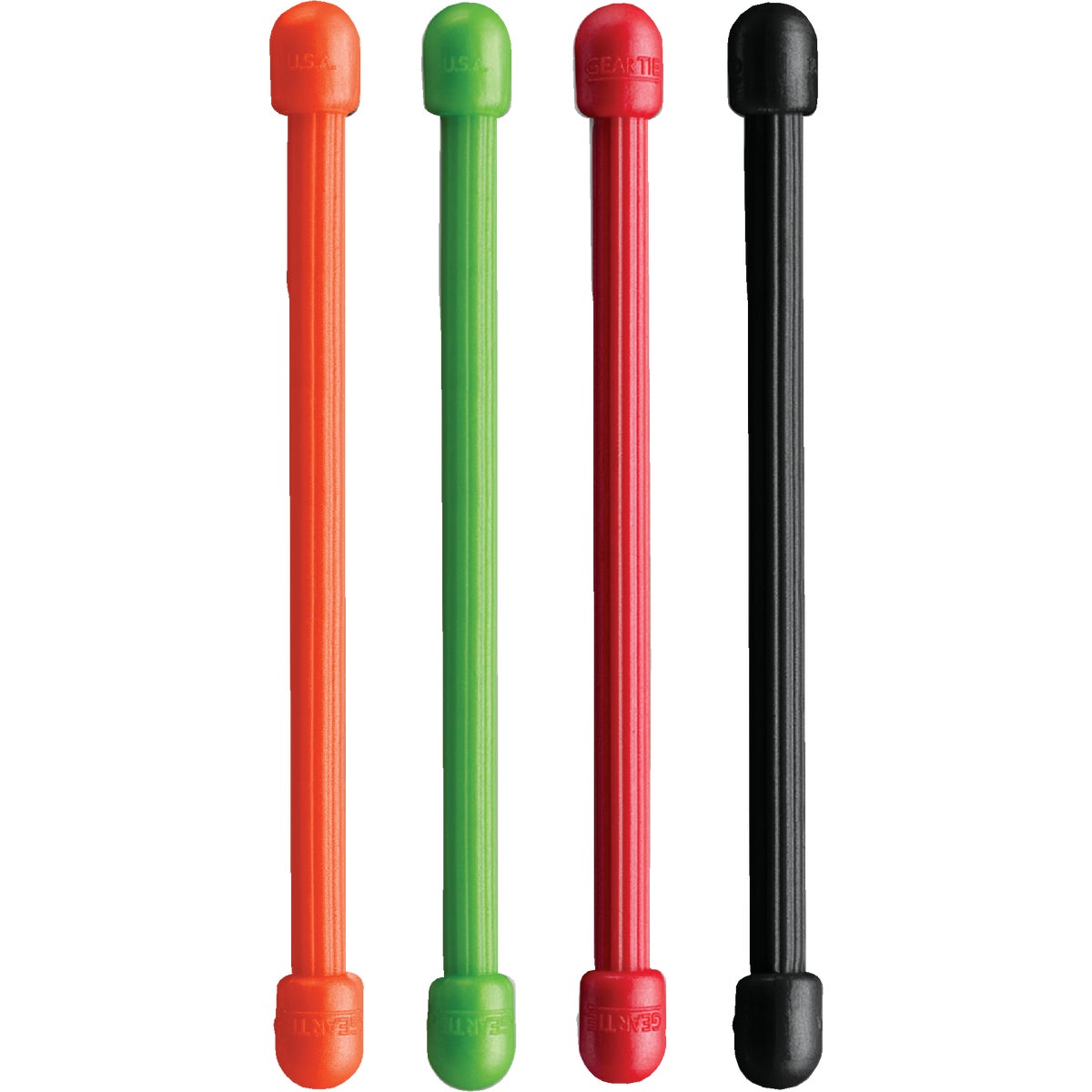 ASST 3" 4PK TWIST TIE - GT3-4PK-A1 by Nite Ize   Rcp