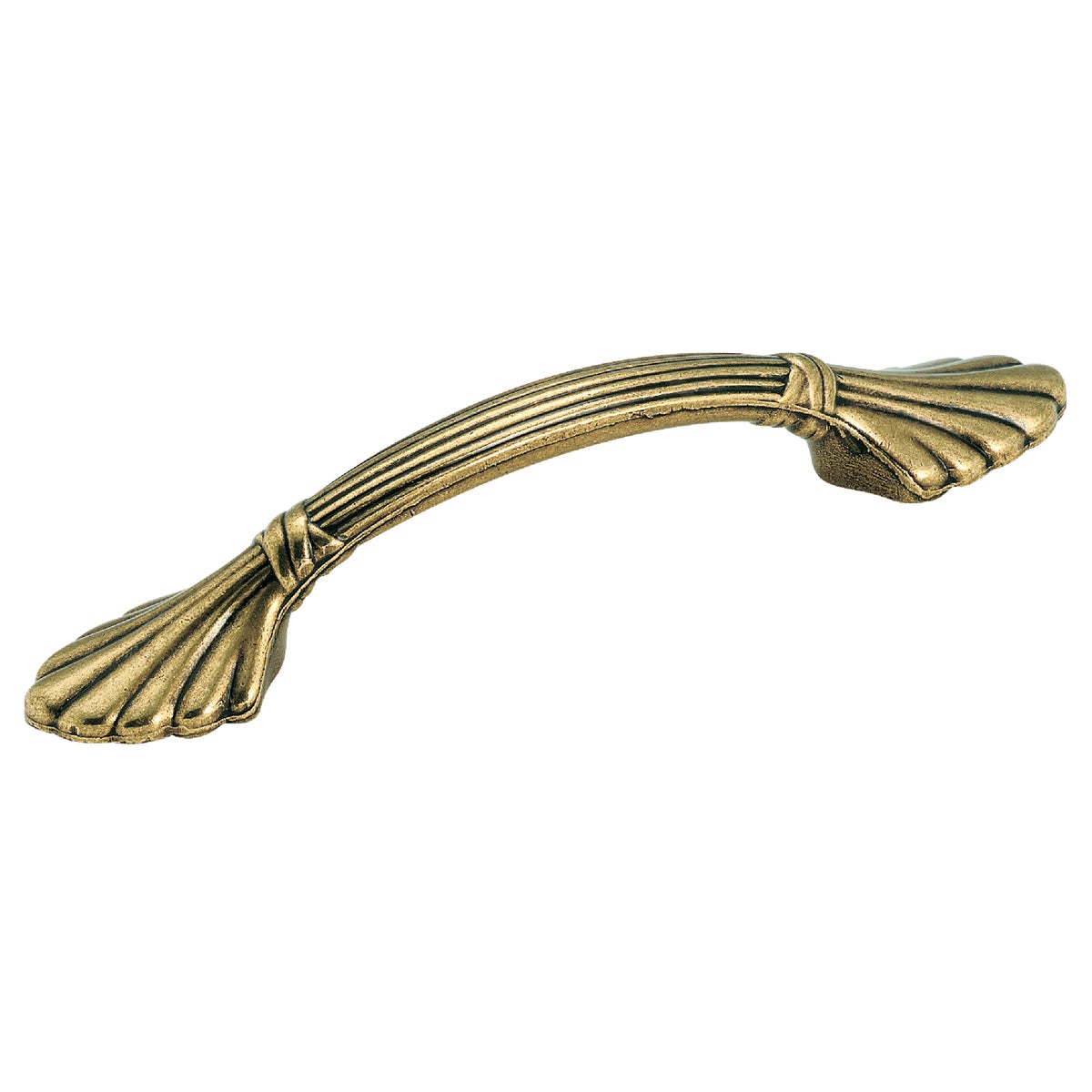 5-1/8" BRS SHELL PULL - BP1333-O77 by Amerock Corporation