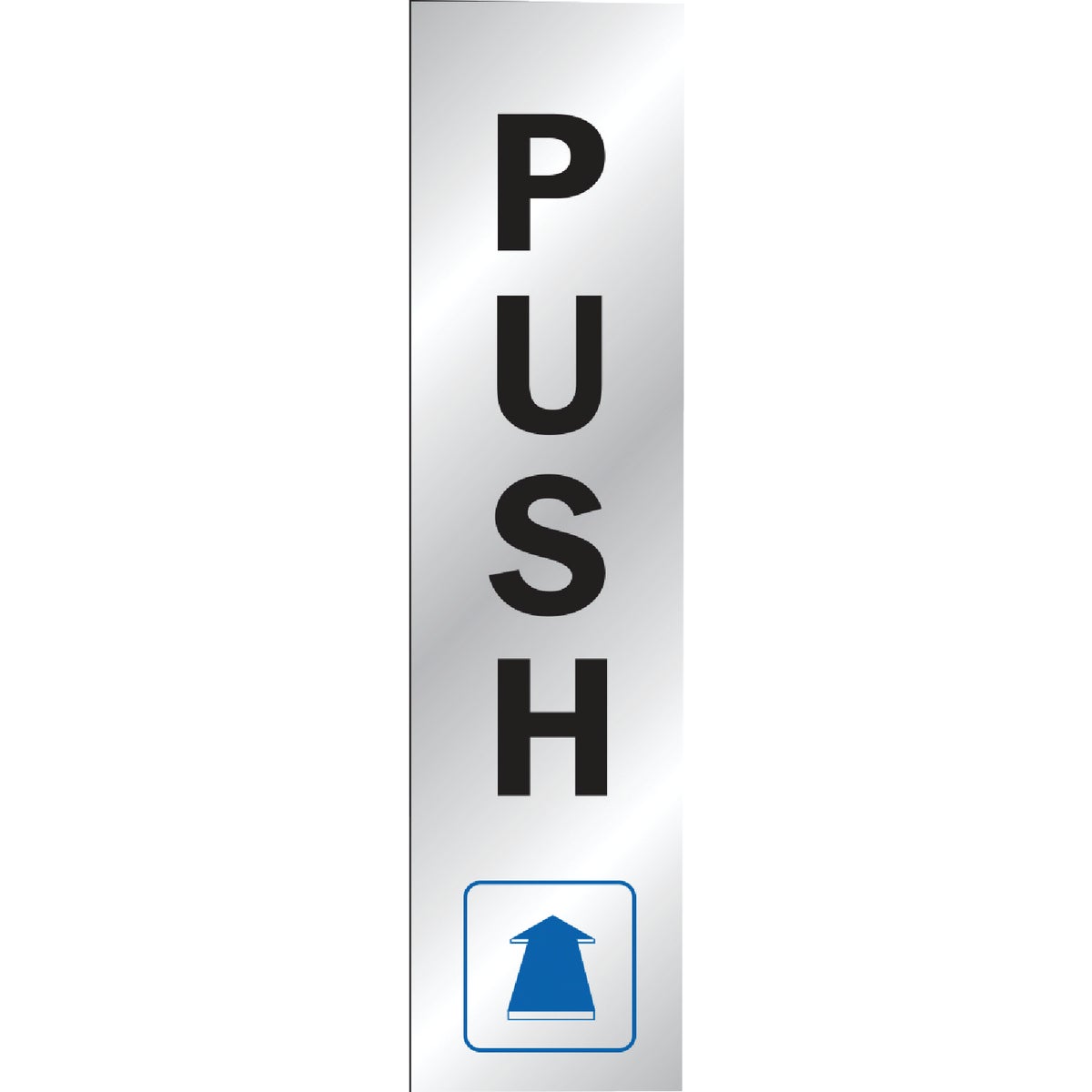 8-1/2X2 PUSH SIGN - 435 by Hy Ko Prods Co