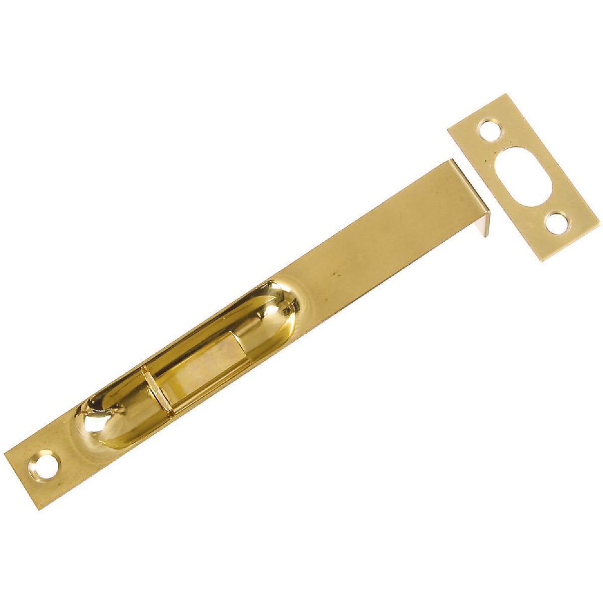 6" BRS FLUSH BOLT - N197954 by National Mfg Co
