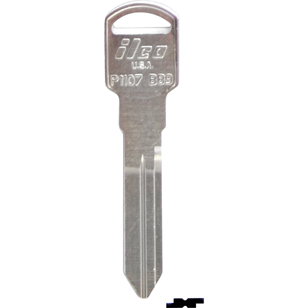 B89 GM AUTO KEY - P1107 by Ilco Corp