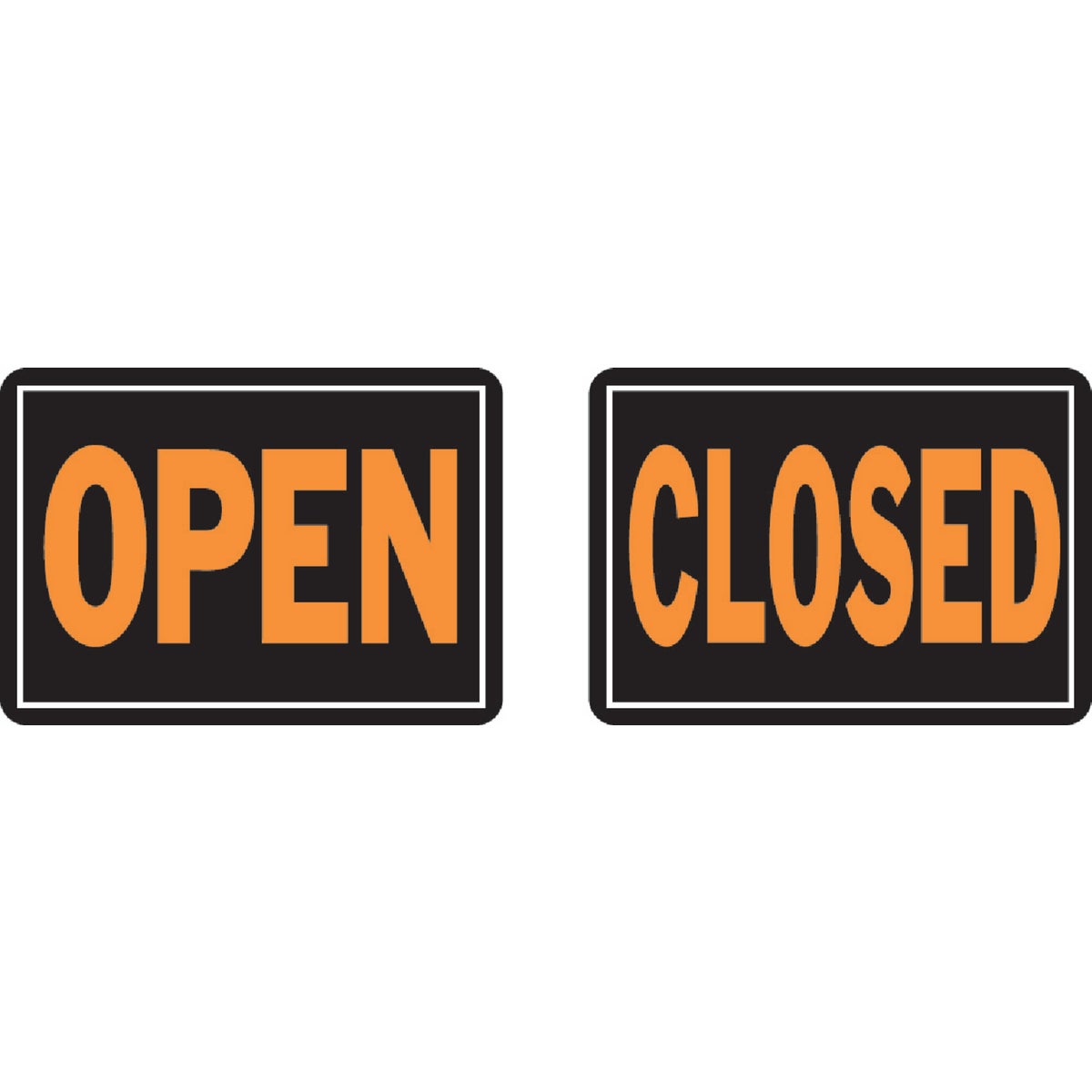 10X14 OPEN/CLOSED SIGN - 820 by Hy Ko Prods Co