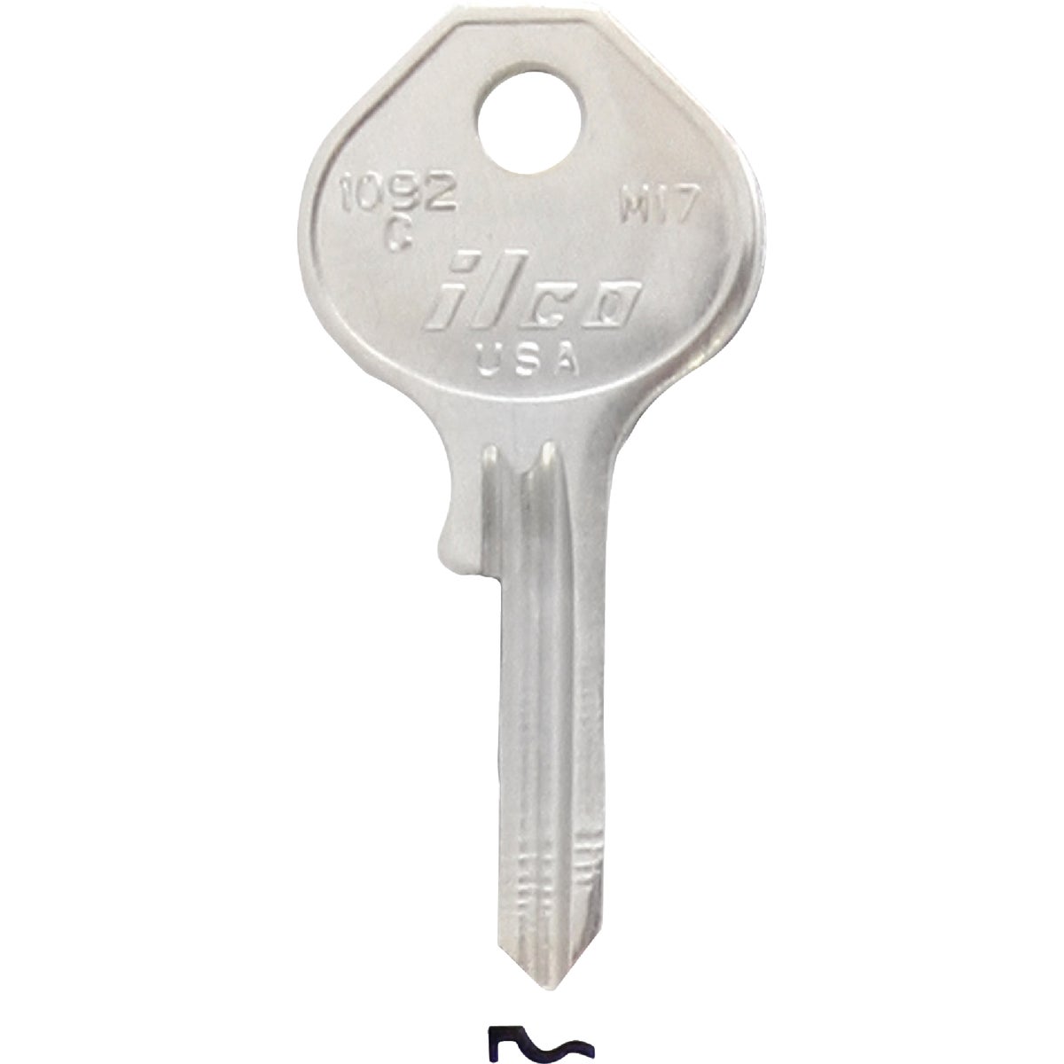M17 MASTER PADLOCK KEY - 1092C by Ilco Corp