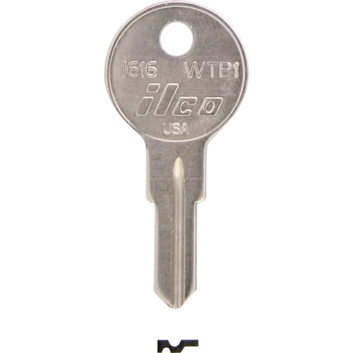 WTP1 WRIGHT STORM DR KEY - 1616 by Ilco Corp
